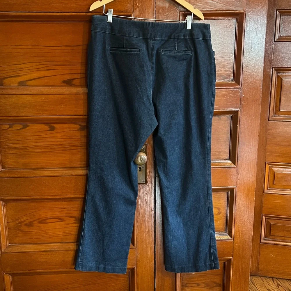 Dark Denim Stretch Pant - Picture 2 of 8